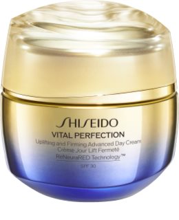 Shiseido Vital Perfection Uplifting and Firming Advanced Day Cream денний крем-ліфтінг проти зморшок SPF 30