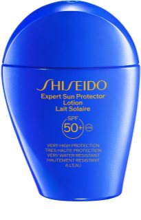 Shiseido Expert Sun Protector Lotion SPF 50+ слънцезащитен лосион за лице и тяло SPF 50+