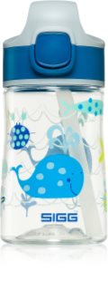 Sigg Miracle cantimplora infantil con pajita Ocean Friend 350 ml