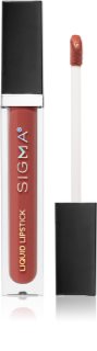 Sigma Beauty Untamed Liquid Lipstick labial líquido mate de larga duración tono Dapper 6 g