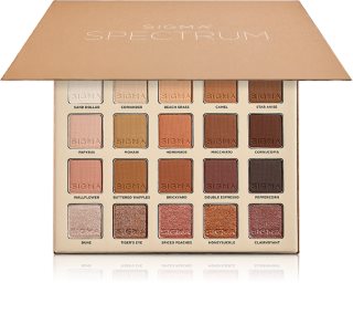 Sigma Beauty Spectrum Eyeshadow Palette палитра сенки за очи 1 бр.