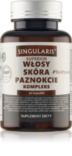 Singularis Superior Włosy skóra paznokcie kompleks kapsułki piękne włosy, skóra i paznokcie 60 caps.