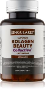 Singularis Superior kolagen Beauty + witamina C kapsułki ujędrniający skórę 60 caps.