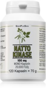 SinoPlaSan Nattokinase MONO 100 mg Kapseln zur Unterstützung der Durchblutung 120 KAP