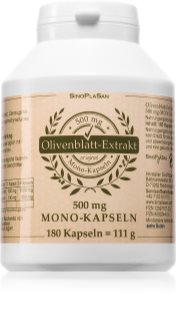 SinoPlaSan Olivenblattextrakt 500 mg MONO Kapseln mit Pflanzenextrakten