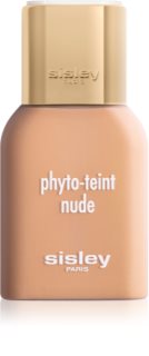 Sisley Phyto-Teint Nude élénkítő és hidratáló alapozó természetes hatásért árnyalat 3W1 Warm Almond 30 ml