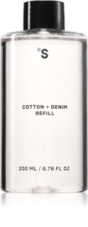 Sister's Aroma Cotton + Denim recharge pour diffuseur d'huiles essentielles The refill comes with 5 wooden sticks. 200 ml