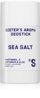 Sister's Aroma Sea Salt Deostick Deo-Stick gegen Schweiß- und Schweißgeruch 50 g