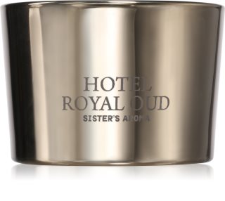 Sister's Aroma Hotel Royal Oud vela perfumada 150 g