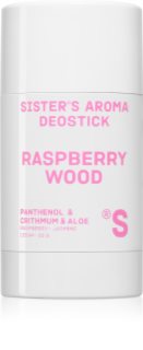 Sister's Aroma Wood Deostick déodorant solide anti-transpiration et anti-odeurs 50 g