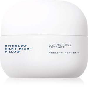 SK3N Highglow Silky Night Pillow Uppljusande nattkräm 50 ml