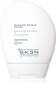 SK3N Glacier Shield SPF 50 lahki zaščitni fluid SPF 50 50 ml
