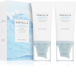 SKIN1004 Madagascar Centella Hyalu-Cica Water-Fit Sun Serum Twin Pack Aizsargājošs serums ar mitrinošu efektu (DUBULTAIS IEPAKOJUMS)