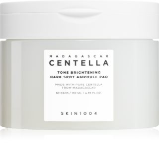 SKIN1004 Madagascar Centella Tone Brightening Dark Spot Ampoule Pad patchs toniques anti-taches brunes 60 pcs