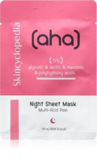 Skincyclopedia Night Sheet Mask Zellschicht-Maske für die Nacht 20 ml