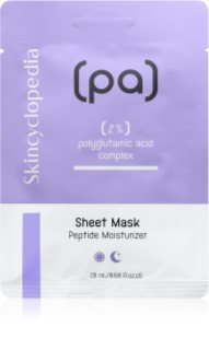 Skincyclopedia Peptide Moisturizer mască textilă hidratantă 20 ml