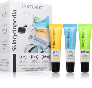 Skincyclopedia Lip Cycling Kit Lip Balm 3x10 ml