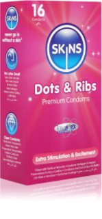 Skins Dots & Ribs Kondome