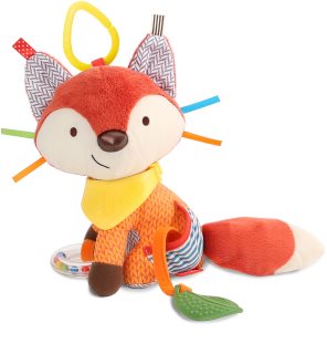 Skip Hop Bandana Buddies Fox attīstoša rotaļlieta ar zobgrauzni mazuļiem no zīdaiņu vecuma 0m+ 1 gab.