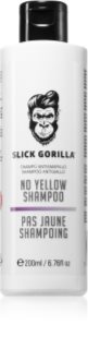 Slick Gorilla No Yellow Shampoo sampon szőke hajra 200 ml