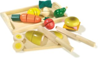 Small foot Cuttable Lunch Set komplet igrač iz lesa 3 y+ 10 kos