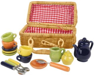 Small foot Nostalgia Picnic Basket Spielzeug-Set für Kinder 3 y+ 18 St.