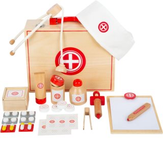 Small foot Wooden Doctor’s Kit sada hraček ze dřeva 3 y+ 24 ks