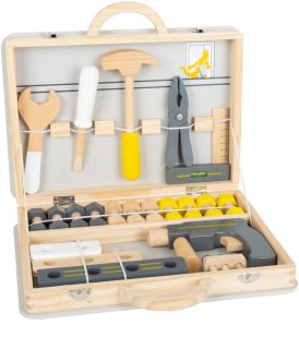 Small foot Miniwob Tool Case sada hraček ze dřeva 3 y+ 44 ks
