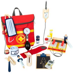 Small foot Wooden Doctor’s Kit toy set wooden 3 y+ 1 pc