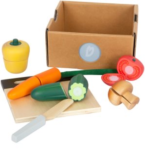 Small foot Cuttable Vegetable Set Spielzeugset aus Holz 3 y+ 1 St.