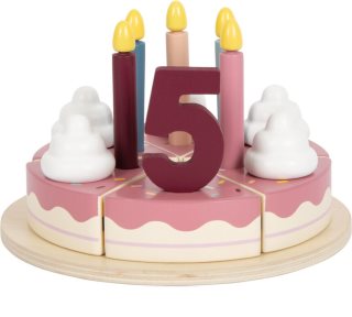Small foot Birthday Cake Tasty Spielzeug aus Holz 3 y+ 23 St.