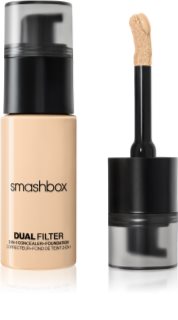 Smashbox DUAL-FILTER 2-in-1 Concealer + Foundation Jumestus- ja peitekreem varjund Fair 3 Warm 23.6 ml