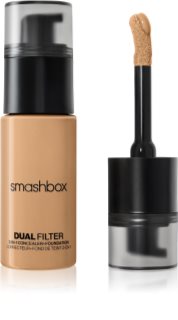 Smashbox DUAL-FILTER 2-in-1 Concealer + Foundation Jumestus- ja peitekreem varjund Light 11 Warm 23.6 ml