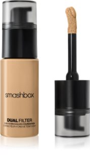 Smashbox DUAL-FILTER 2-in-1 Concealer + Foundation make-up a korektor odtieň Light Medium 14 Olive 23.6 ml