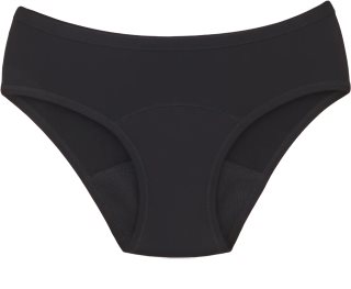 Snuggs Period Underwear Classic: Heavy Flow Black bragas menstruales de tela para menstruaciones fuertes