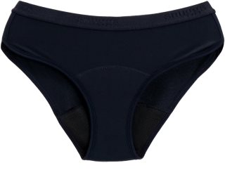 Snuggs Active Classic Heavy Black bragas menstruales de tela para menstruaciones fuertes