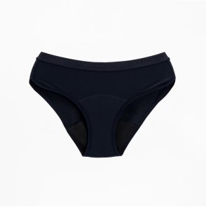 Snuggs Active Classic Heavy Black тканинні менструальні труси при рясній менструації