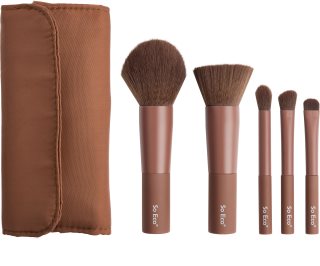 So Eco Mini Travel Sculpting Set Reise-Pinselset mit Täschchen