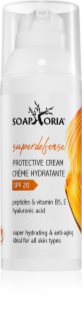 Soaphoria SuperDefense nawilżający krem ochronny z peptydami SPF20 50 ml