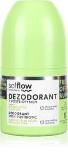 so!flow Deodorant With Postbiotic déodorant roll-on 50 ml