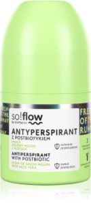 so!flow Antiperspirant With Postbiotic Antitranspirant-Deoroller 50 ml