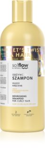 so!flow Curly Hair Nourishing Shampoo maitinamasis šampūnas garbanotiems plaukams 400 ml