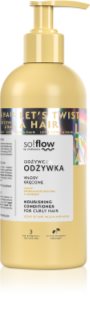 so!flow Curly Hair Nourishing Conditioner acondicionador nutritivo para cabello rizado 400 ml