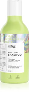 so!flow Low Porosity Hair Humectant Shampoo čistiaci šampón pre vlasy bez objemu 400 ml