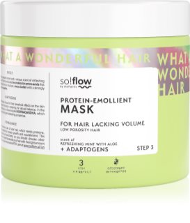 so!flow Low Porosity Hair Protein-Emollient Mask maska pre vlasy bez objemu 400 ml