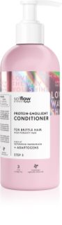 so!flow High Porosity Hair Emollient Oil stärkender Conditioner für brüchiges und strapaziertes Haar 400 ml