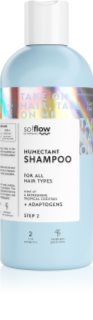 so!flow Humectant Shampoo for All Hair Types hydratační šampon pro všechny typy vlasů 400 ml
