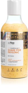 so!flow Smoothing Shower Shake sprchový gél pre všetky typy pokožky Papaya & Orange 400 ml