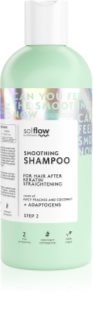 so!flow After Keratin Straightening Smoothing Shampoo uhlazující šampon 400 ml