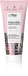 so!flow Moisturizing Face Peeling oczyszczający peeling do ciała 75 ml